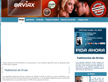 Tablet Screenshot of orviax.es